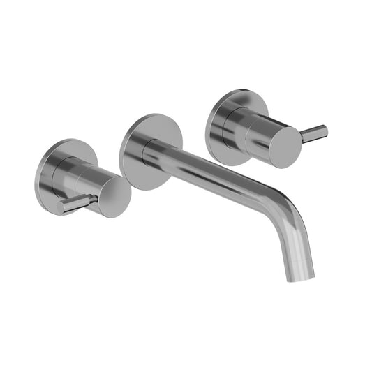 Two Handle Wall Mounted Bathroom Faucet