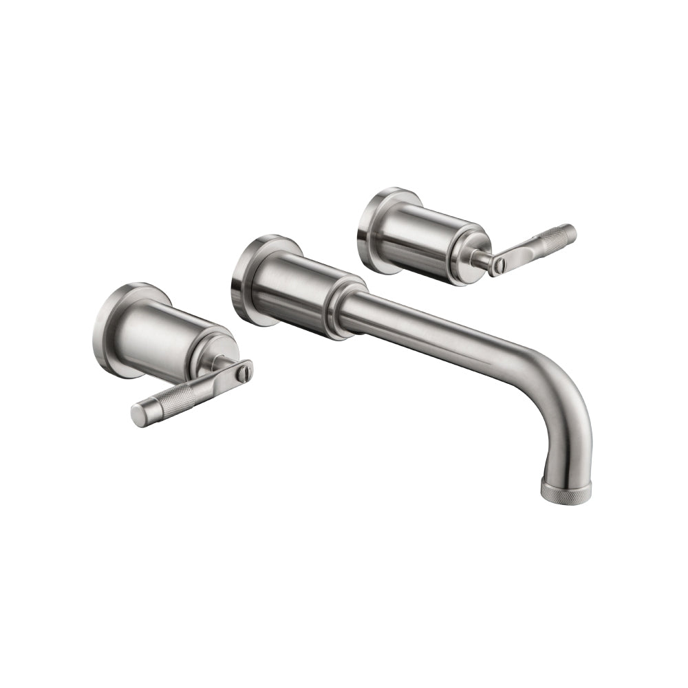 Two Handle Wall Mounted Bathroom Faucet