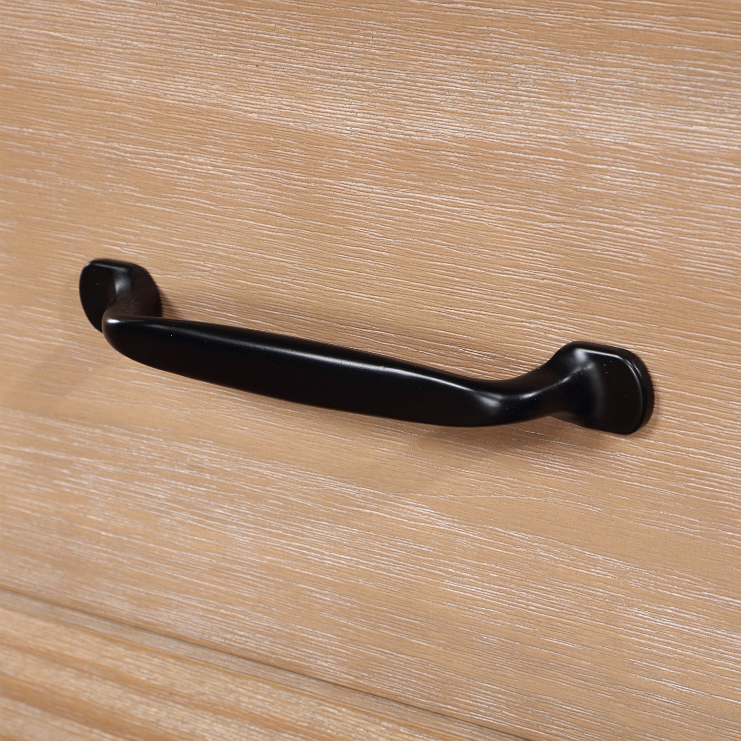 Vinnova, Villareal 60" Single Bath Vanity in Weathered Pine with Composite Stone Top in White, White Farmhouse Basin