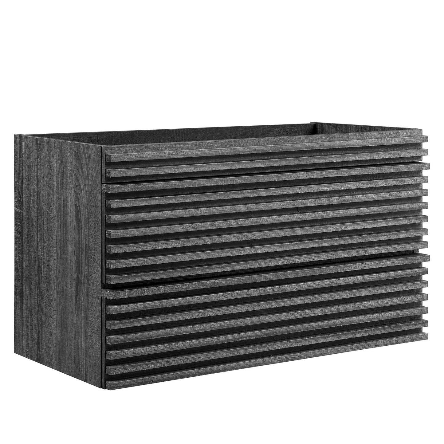 Modway, Render 36" Wall-Mount Bathroom Vanity Cabinet (Sink Basin Not Included)