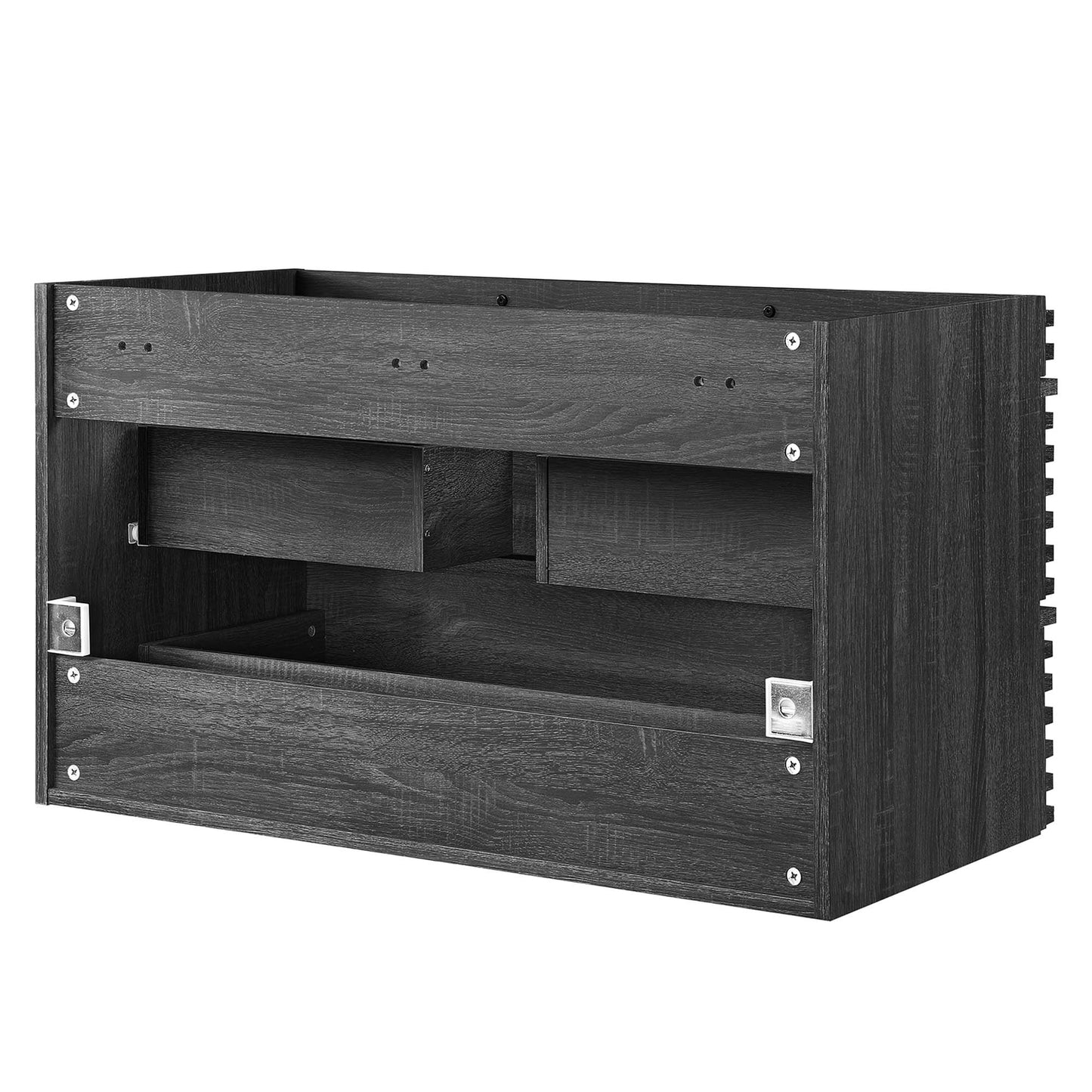 Modway, Render 36" Wall-Mount Bathroom Vanity Cabinet (Sink Basin Not Included)