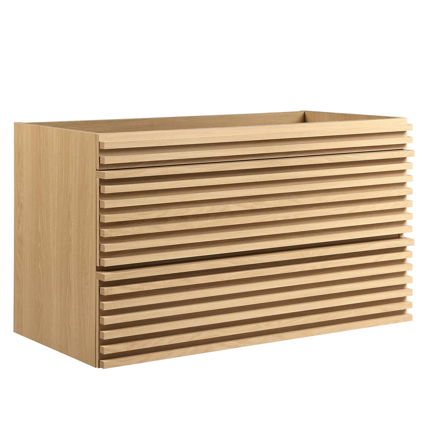 Modway, Render 36" Wall-Mount Bathroom Vanity Cabinet (Sink Basin Not Included)