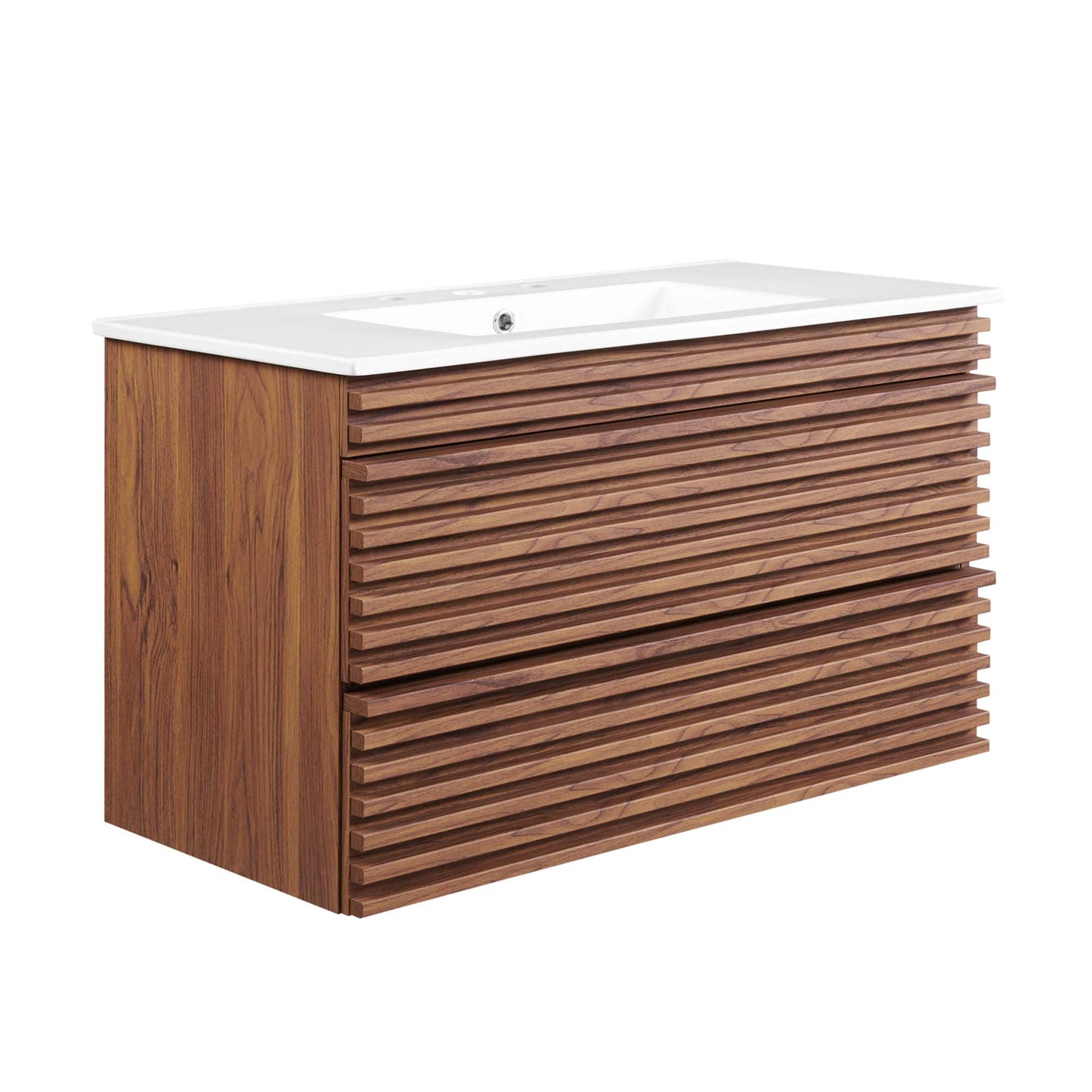 Modway, Render 36" Wall-Mount Bathroom Vanity