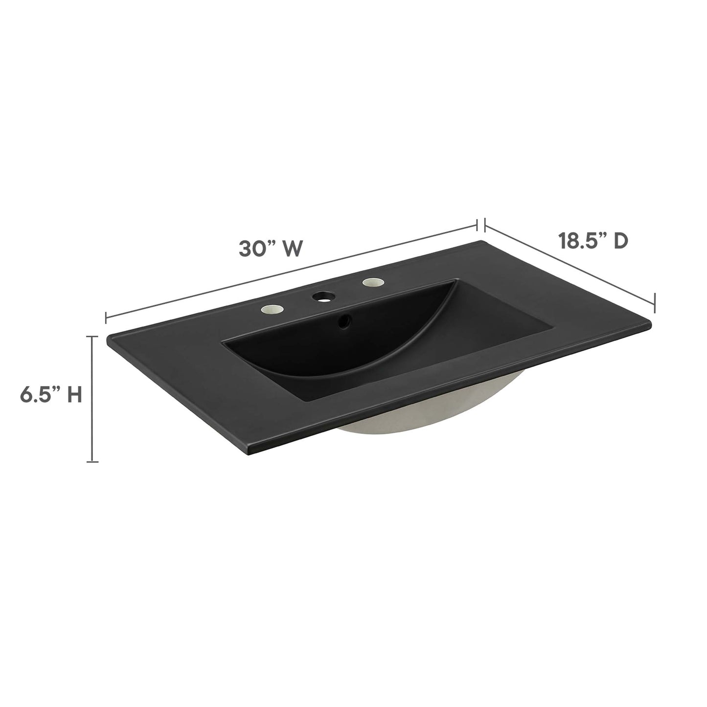 Modway, Cayman 30" Bathroom Sink