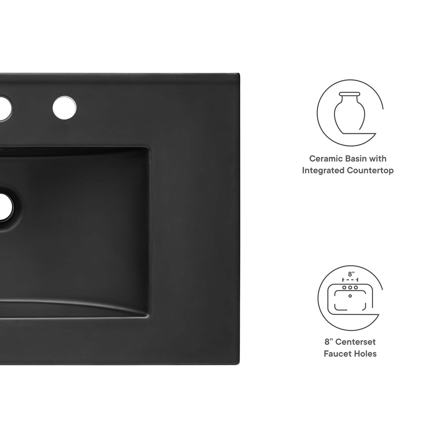 Modway, Cayman 30" Bathroom Sink