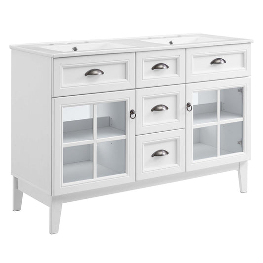 Modway, Isle 48" Double Bathroom Vanity Cabinet