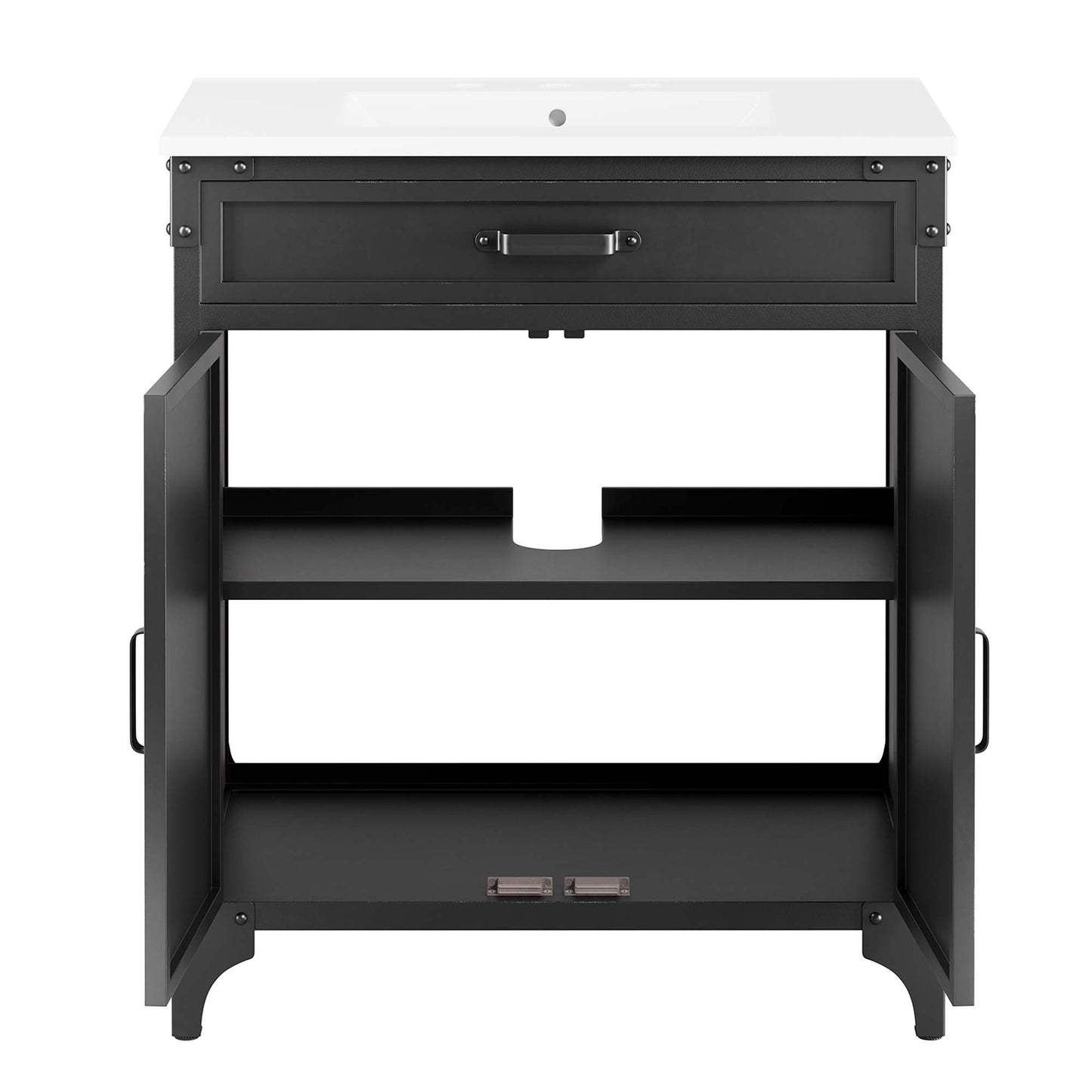 Modway, Steamforge 30" Bathroom Vanity Cabinet (Sink Basin Not Included)