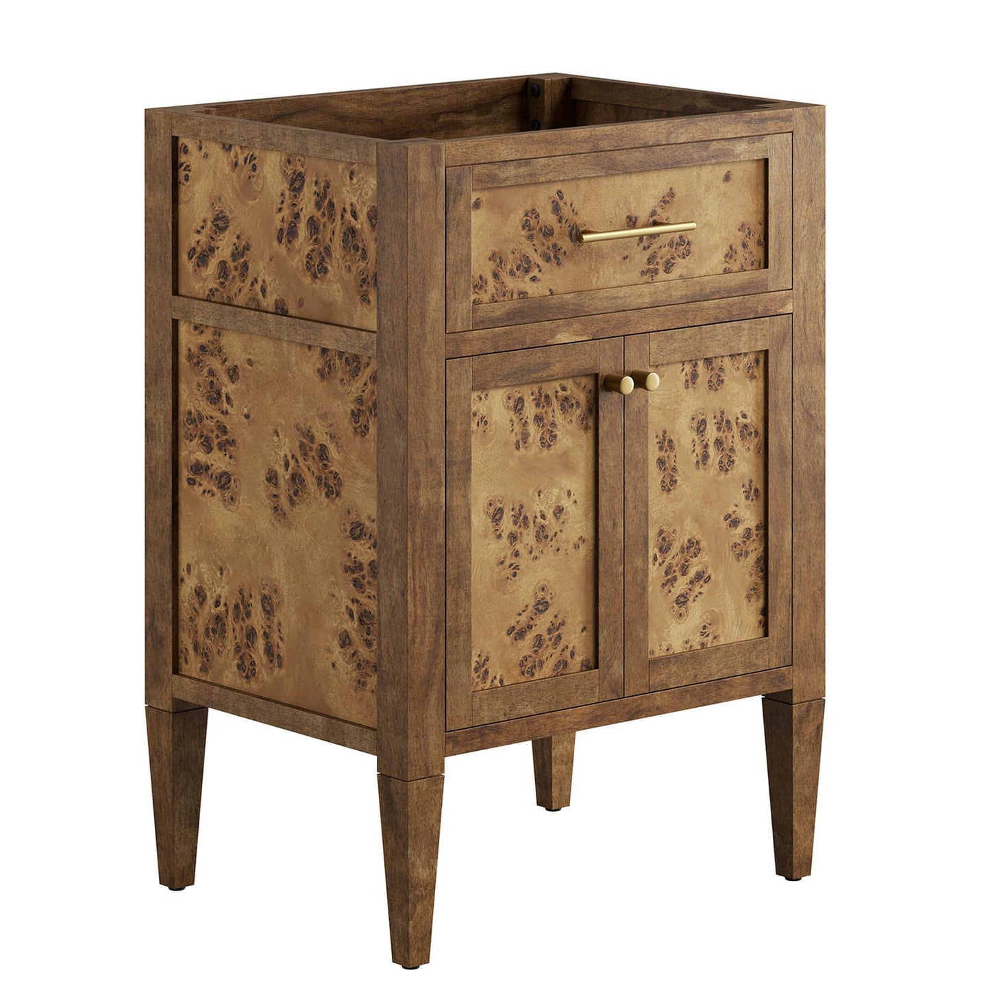 Modway, Elysian 24" Wood Bathroom Vanity Cabinet (Sink Basin Not Included)