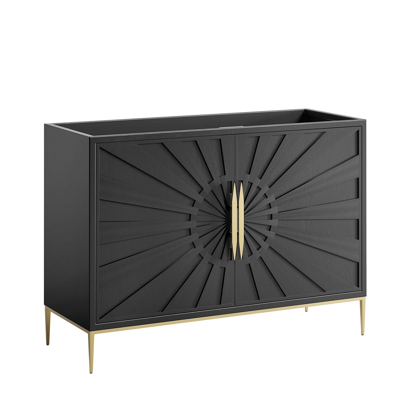 Modway, Awaken 48" Double or Single Sink Compatible (Not Included) Bathroom Vanity Cabinet