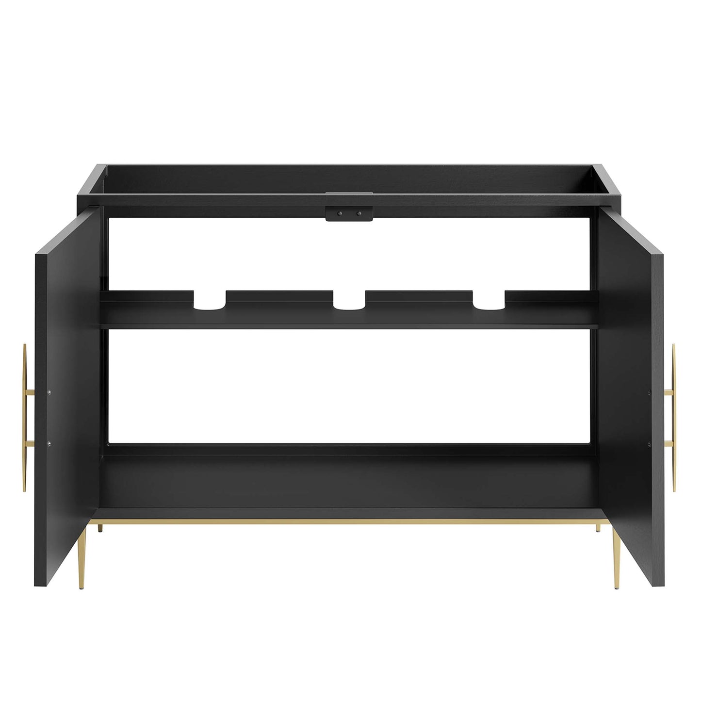 Modway, Awaken 48" Double or Single Sink Compatible (Not Included) Bathroom Vanity Cabinet