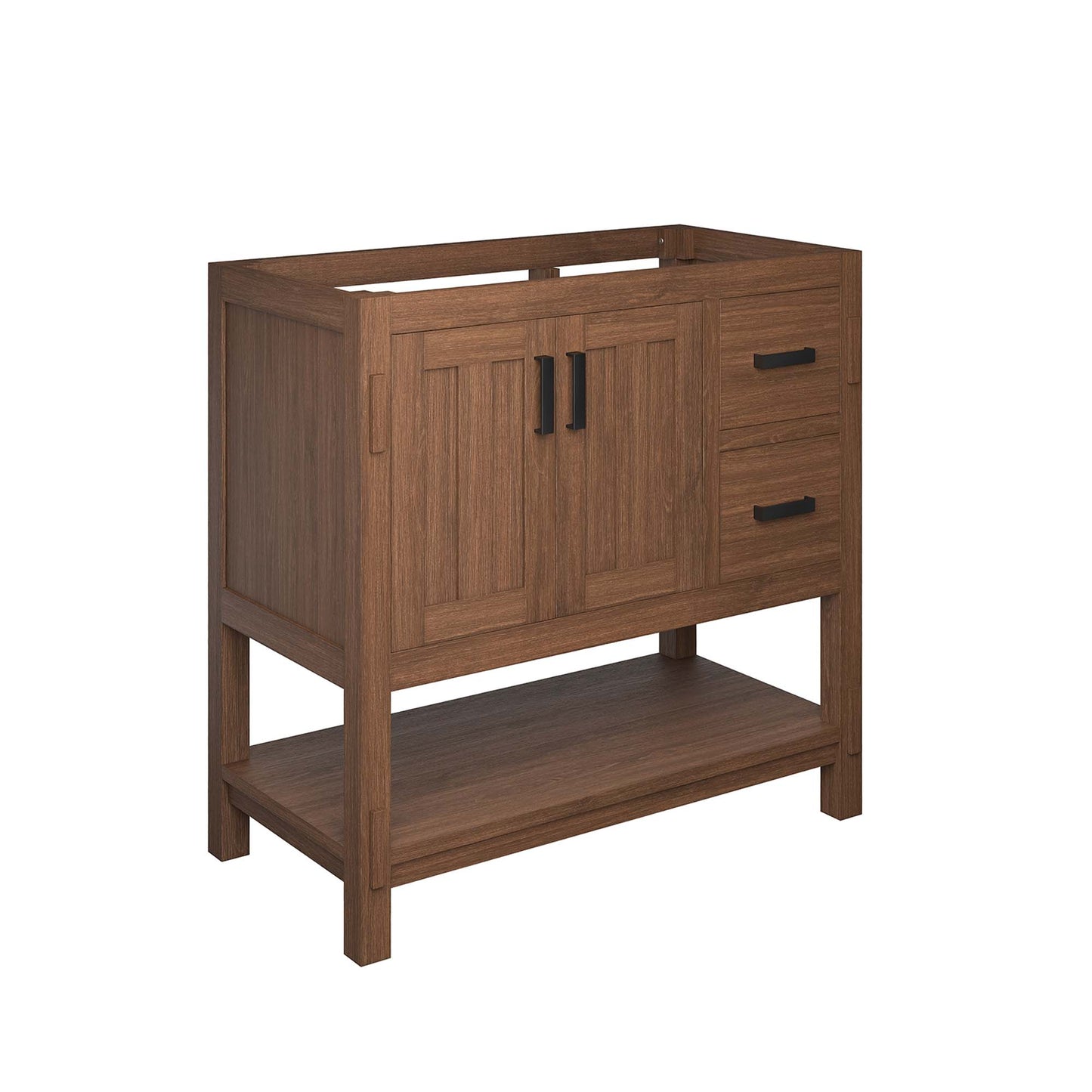 Modway, Ashlyn 36” Wood Bathroom Vanity Cabinet (Sink Basin Not Included)