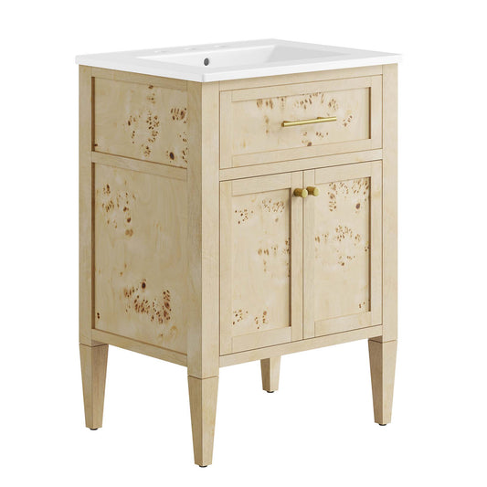 Modway, Elysian 24" Wood Bathroom Vanity
