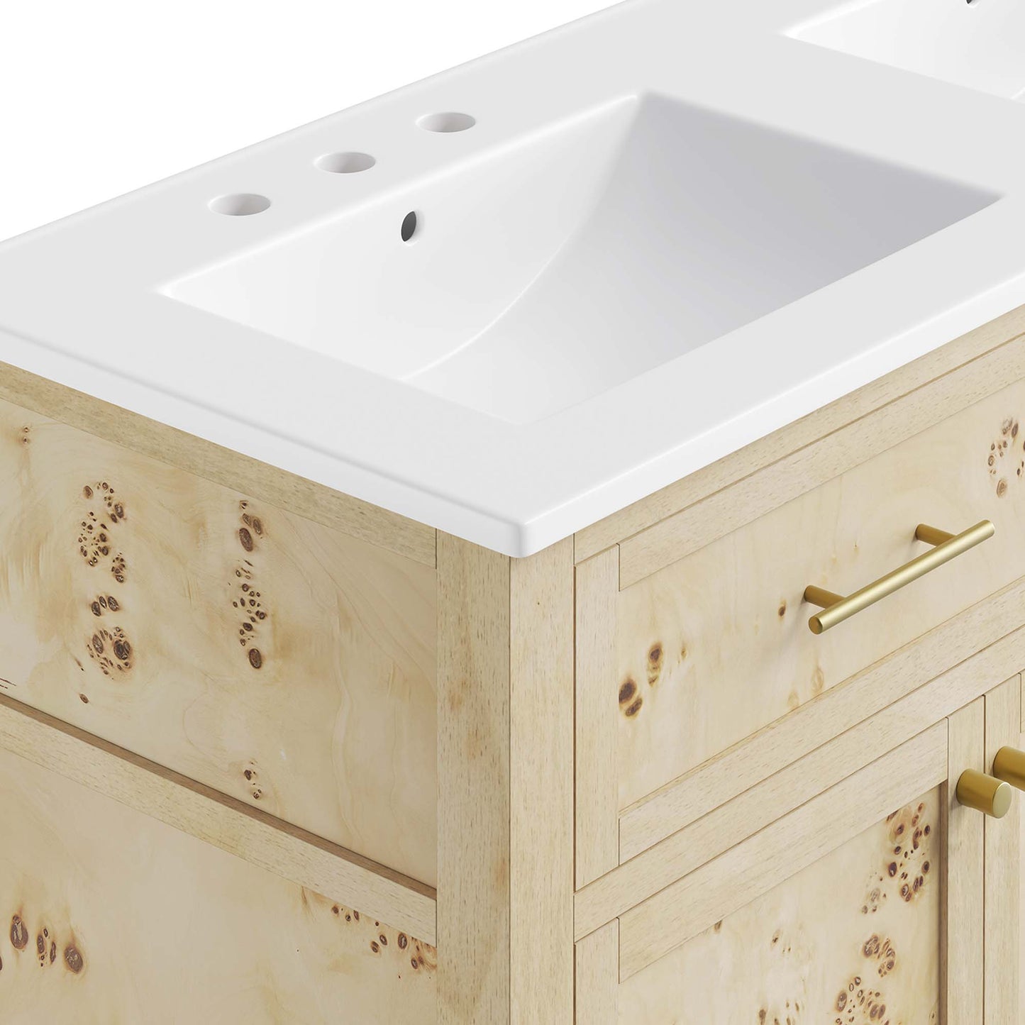 Modway, Elysian 48" Double Sink Bathroom Vanity by Modway