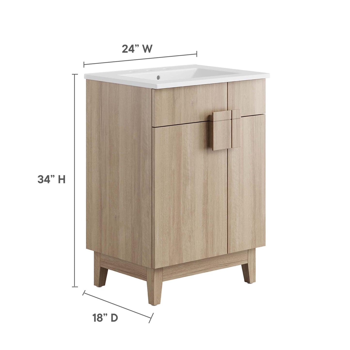 Modway, Miles 24” Bathroom Vanity