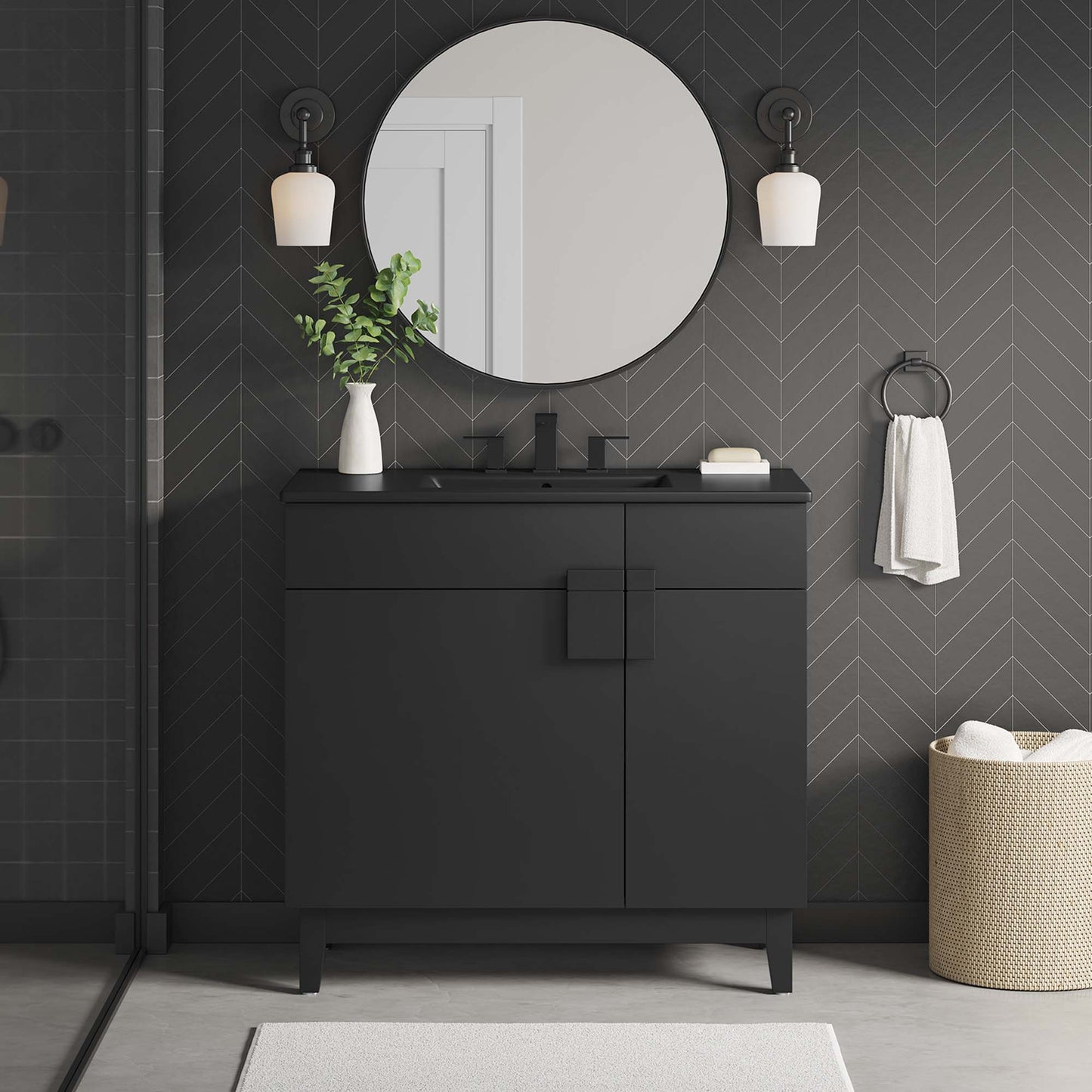 Modway, Miles 36” Bathroom Vanity