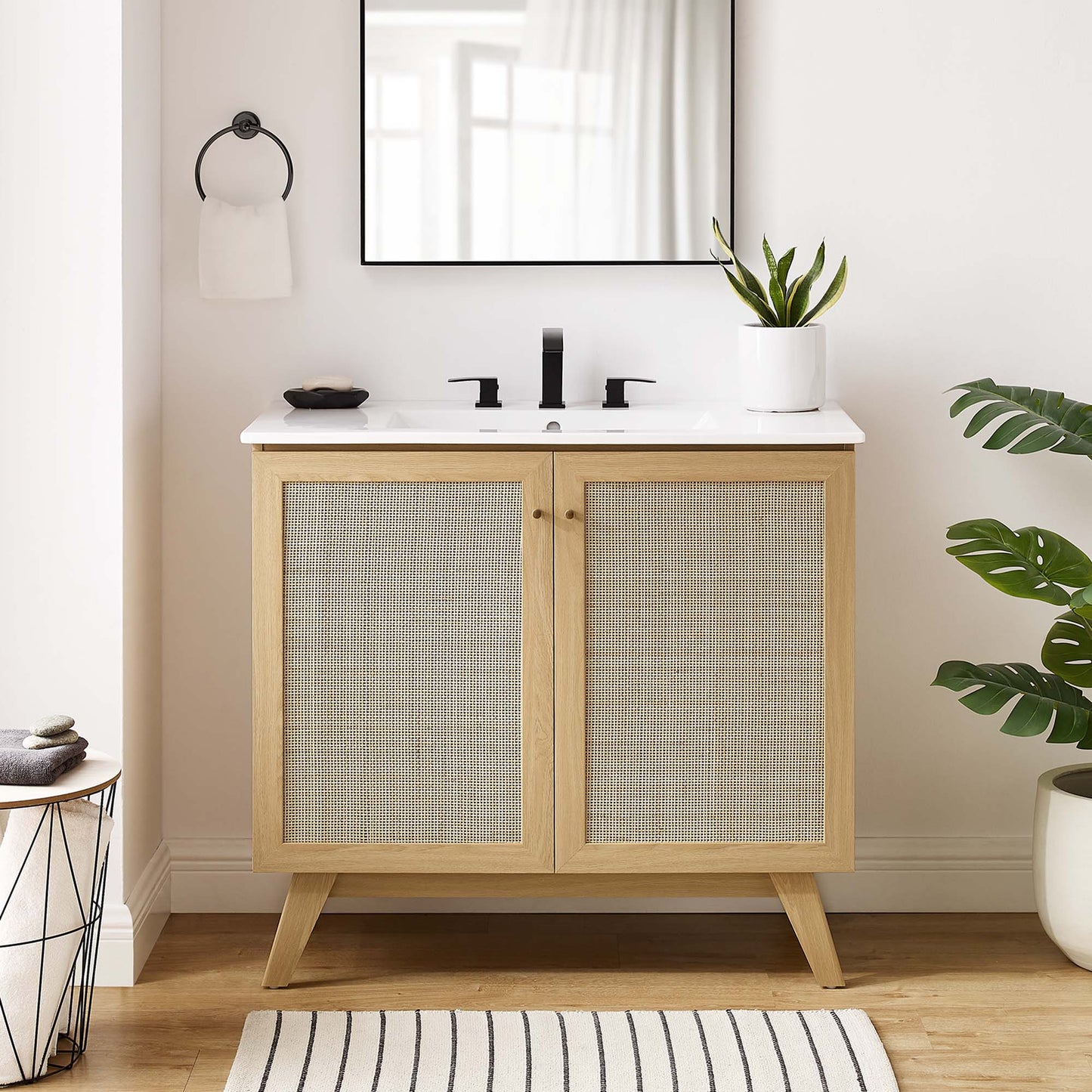 Modway, Soma 36” Bathroom Vanity Cabinet (Sink Basin Not Included)