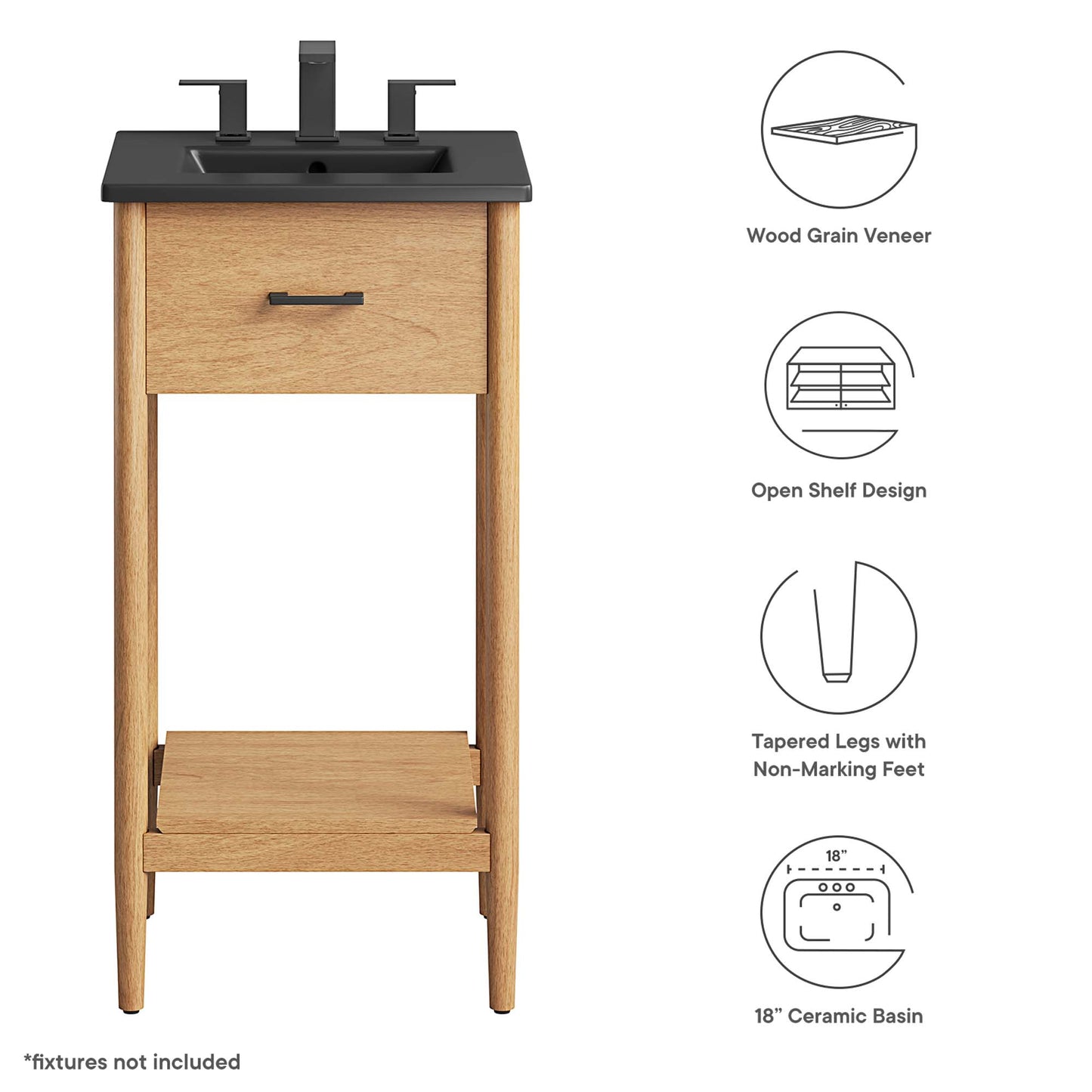 Modway, Zaire 18" Bathroom Vanity