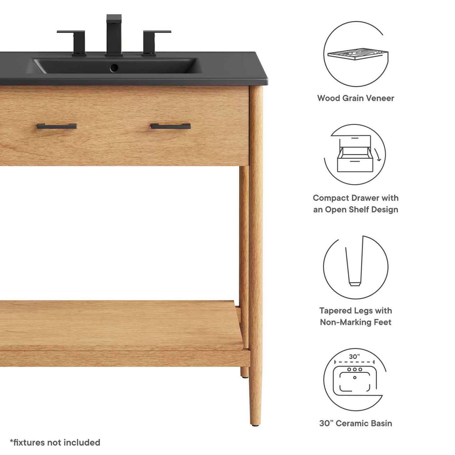 Modway, Zaire 30" Bathroom Vanity