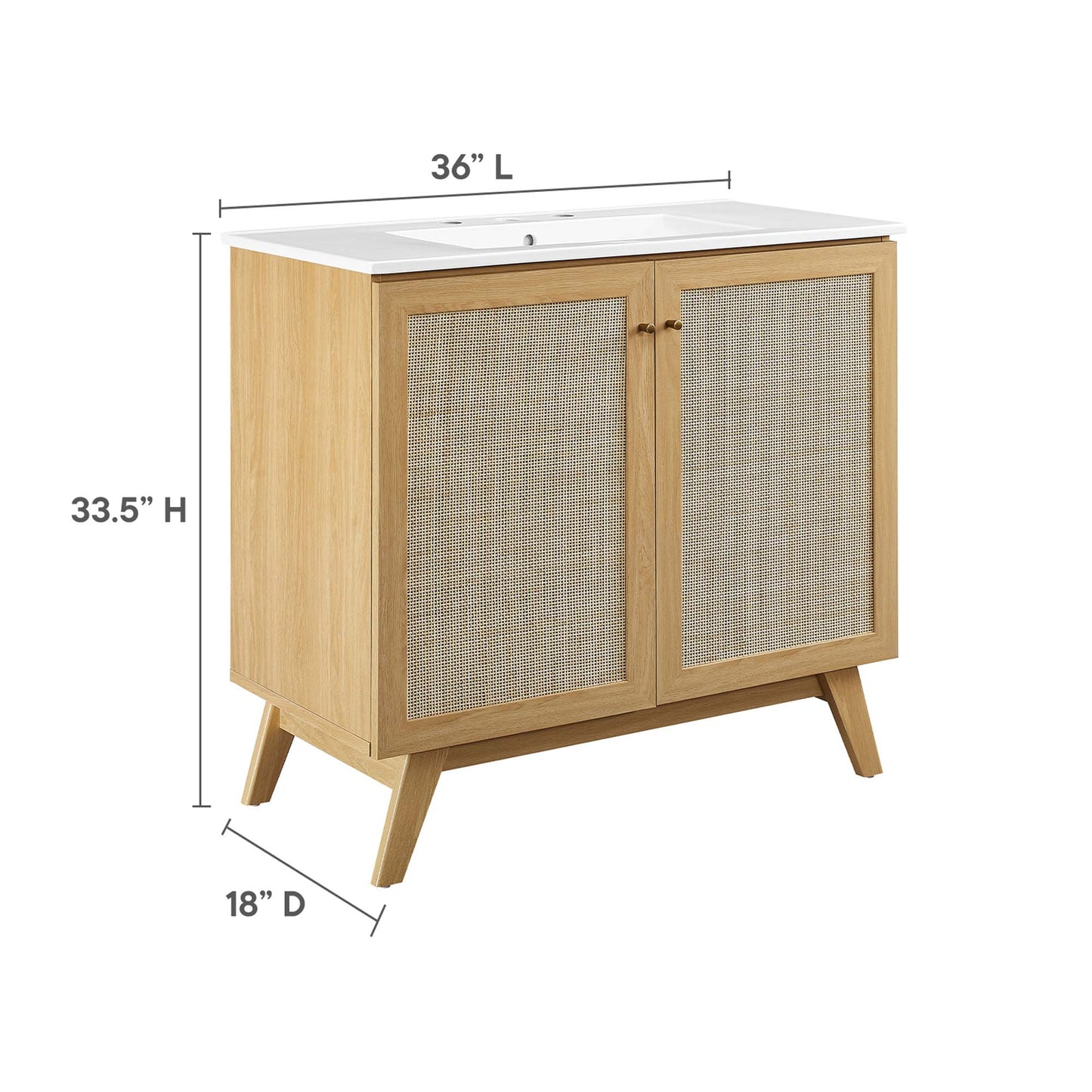 Modway, Soma 36” Bathroom Vanity