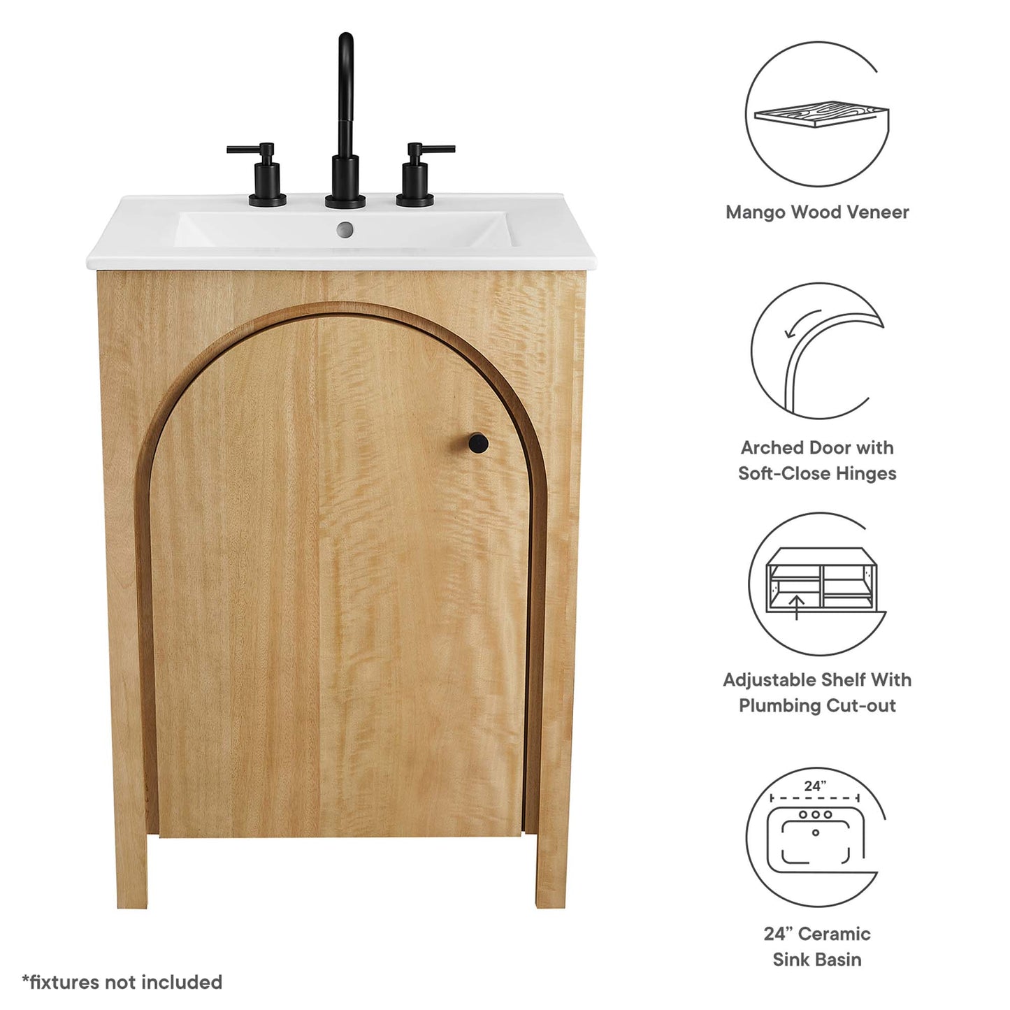 Modway, Appia 24" Bathroom Vanity
