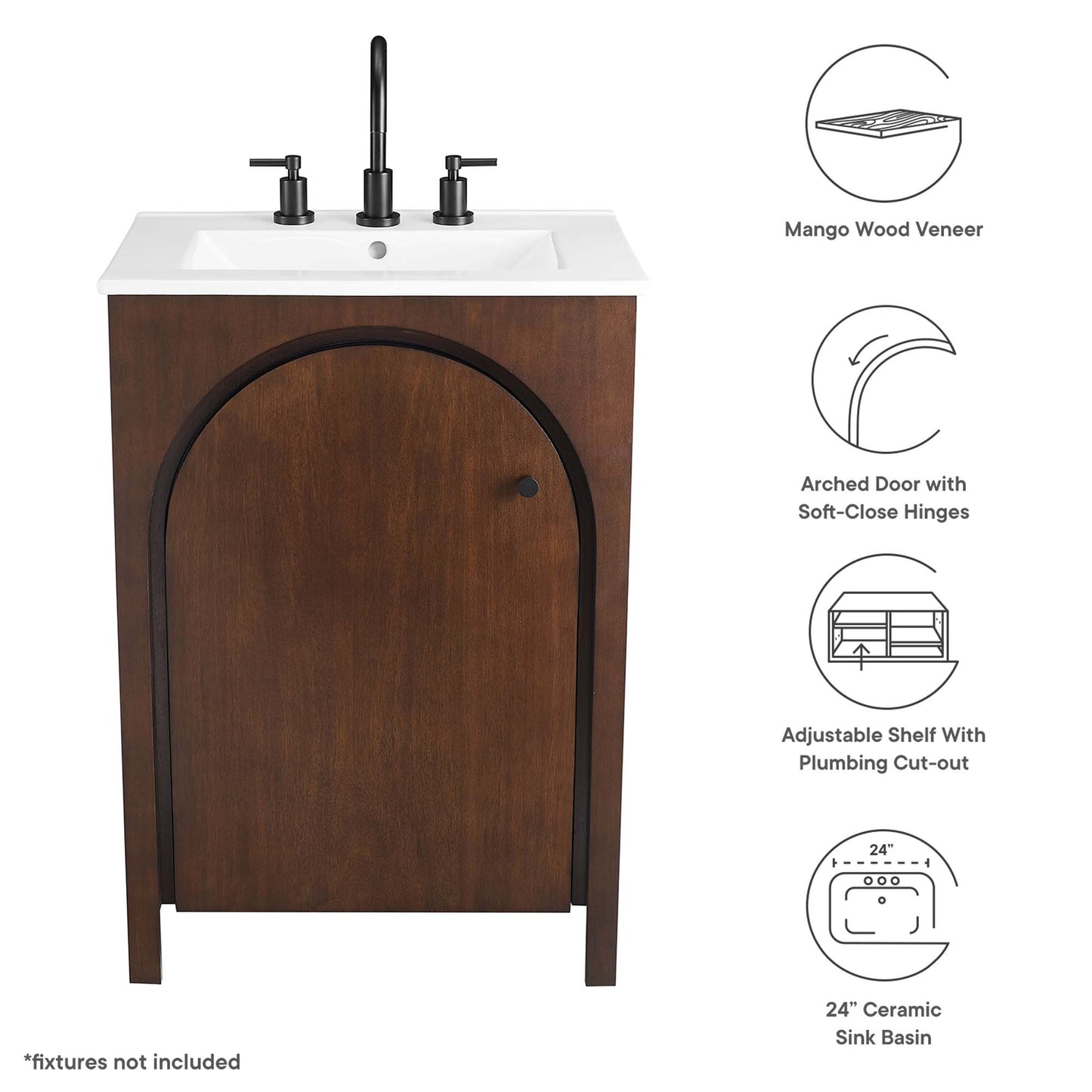 Modway, Appia 24" Bathroom Vanity