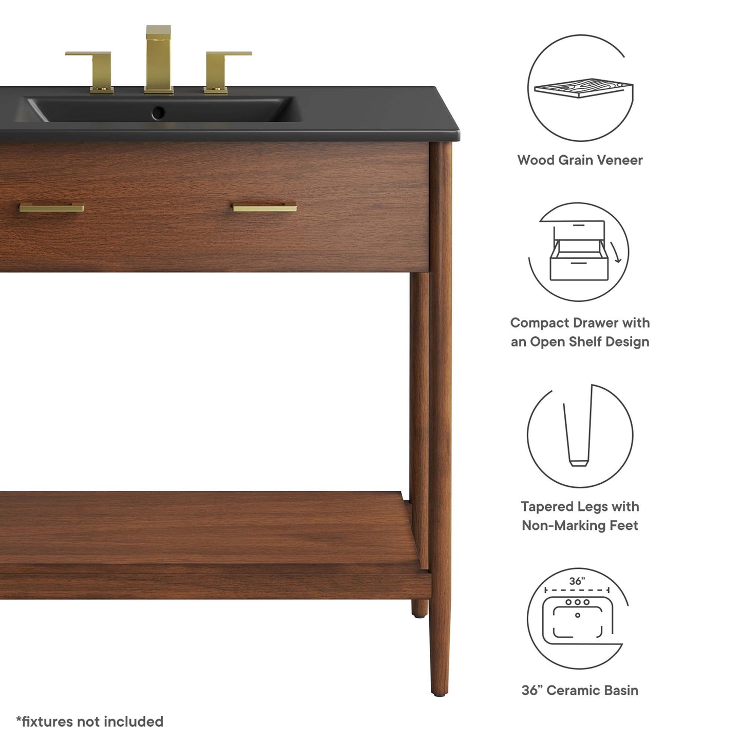 Modway, Zaire 36" Bathroom Vanity