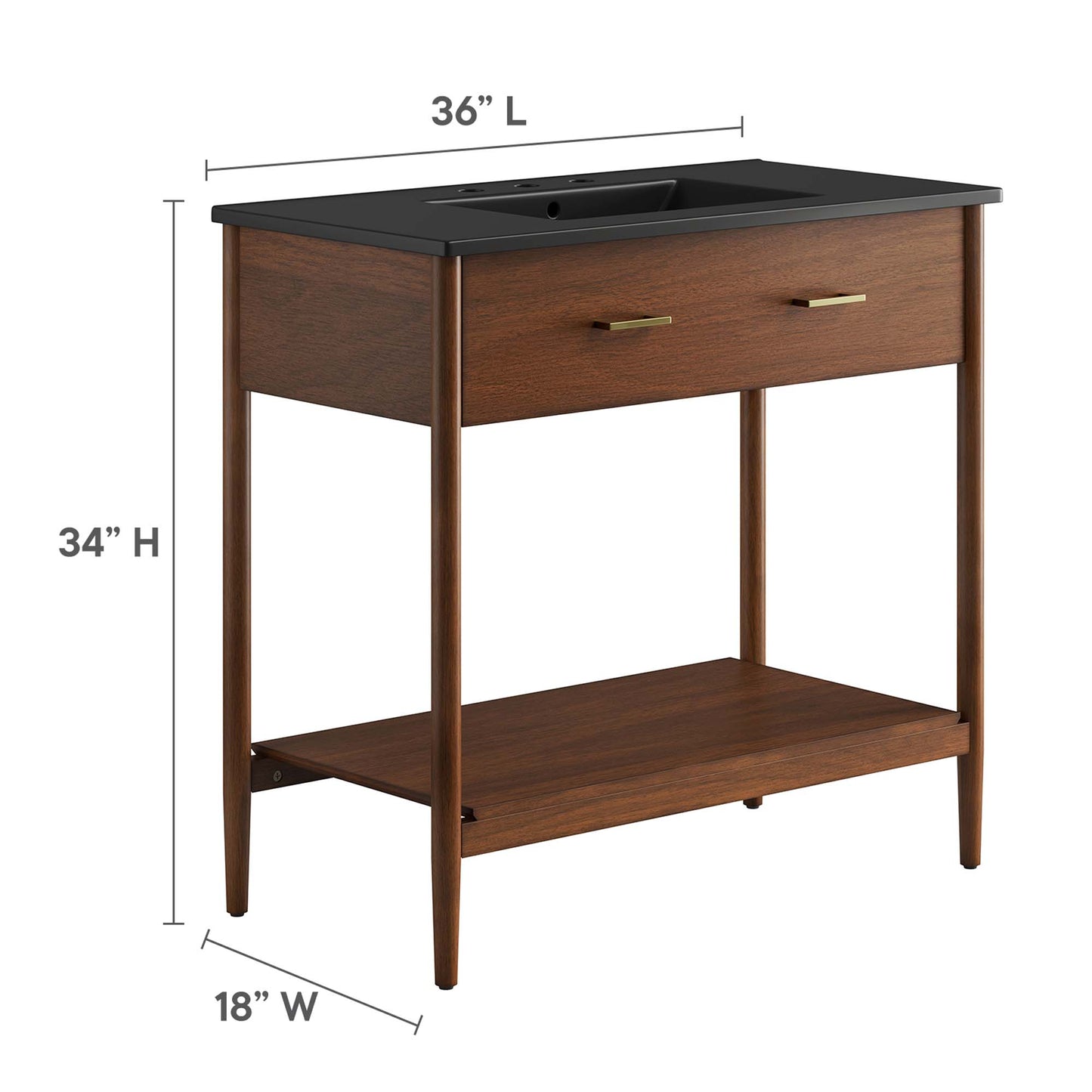 Modway, Zaire 36" Bathroom Vanity