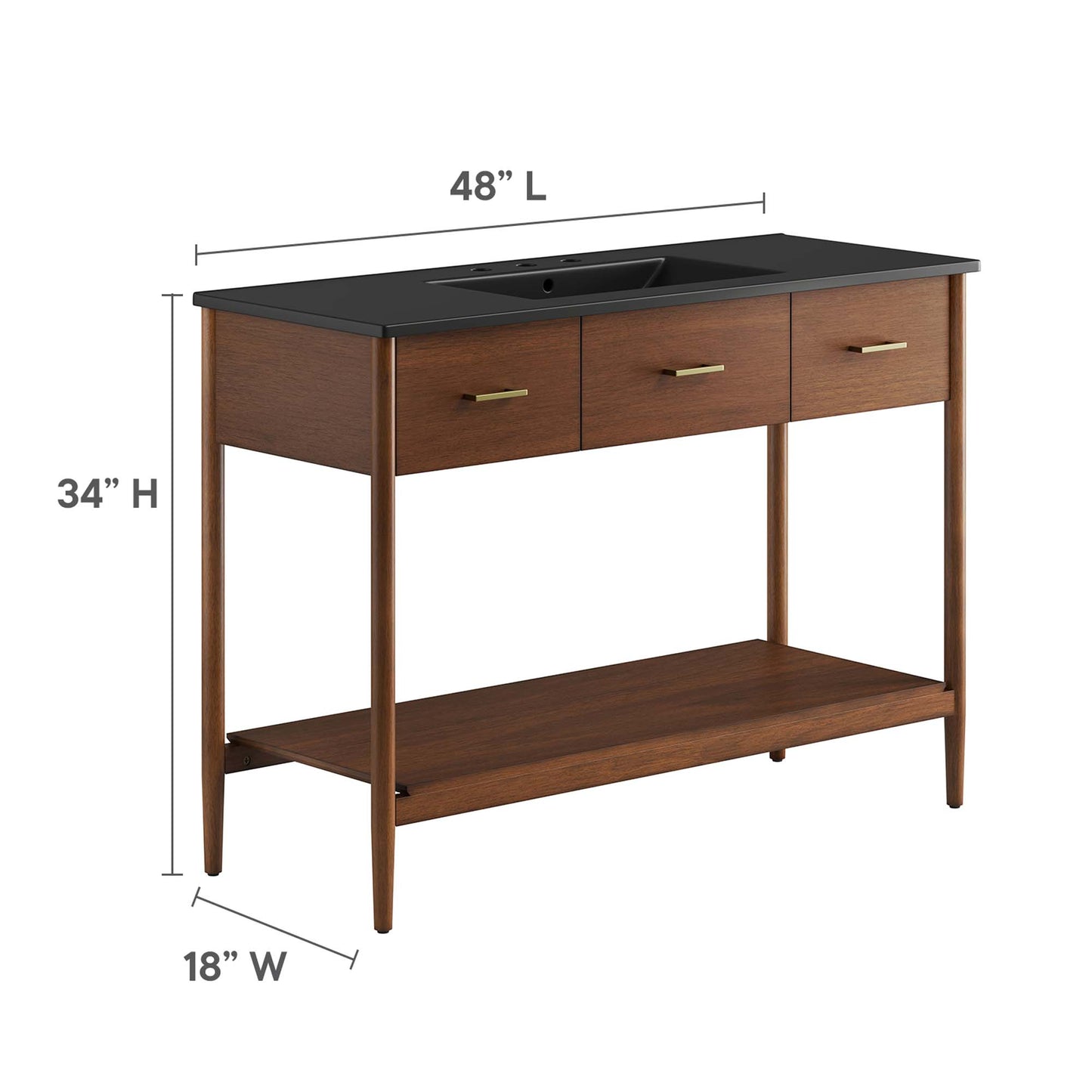 Modway, Zaire 48" Single Sink Bathroom Vanity