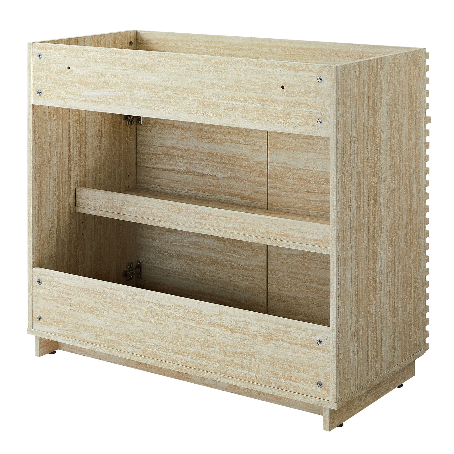 Modway, Render 36" Faux Travertine Bathroom Vanity Cabinet (Sink Not Included)