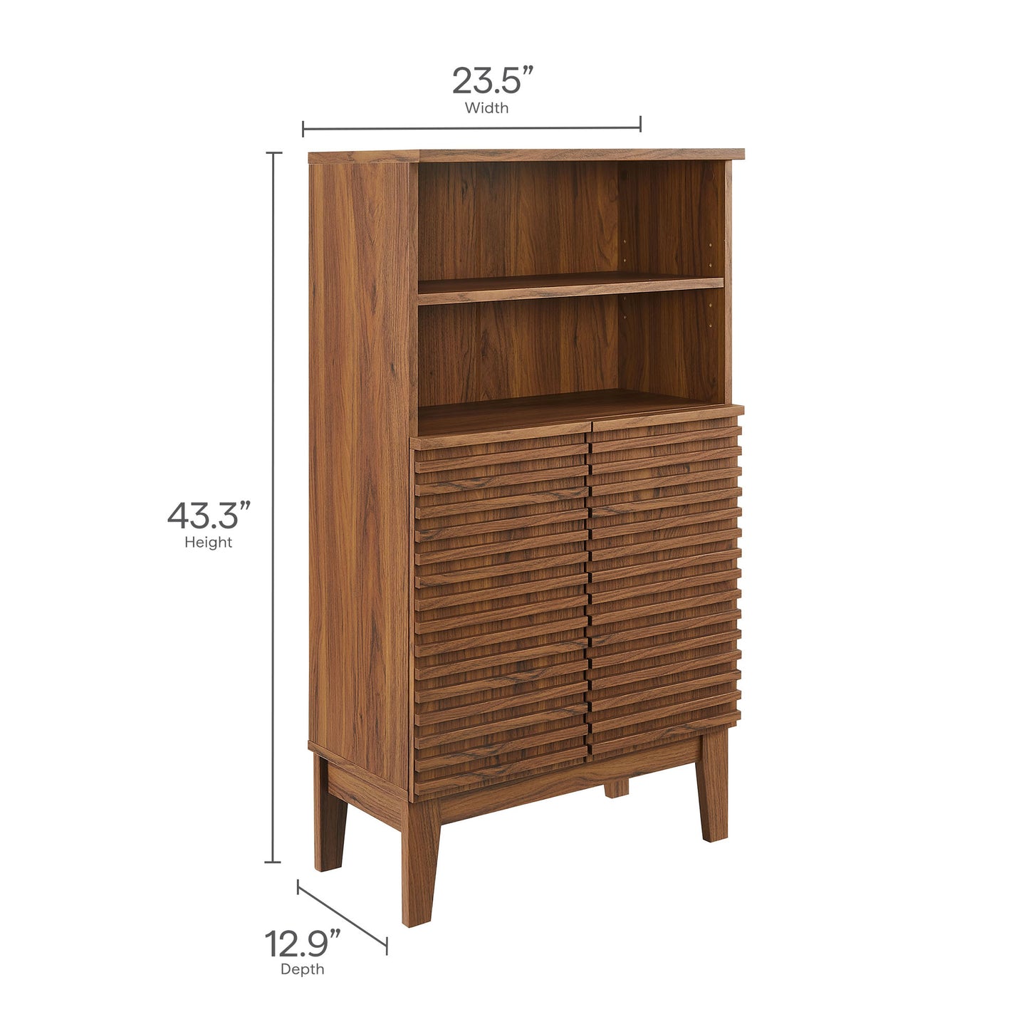 Modway, Render Freestanding Bathroom Storage Cabinet