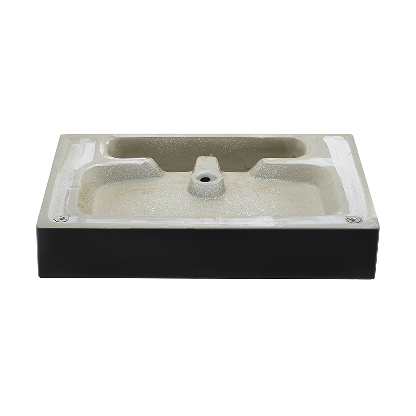 Swiss Madison, Claire 24" Rectangle Wall-Mount Bathroom Sink in Matte Black