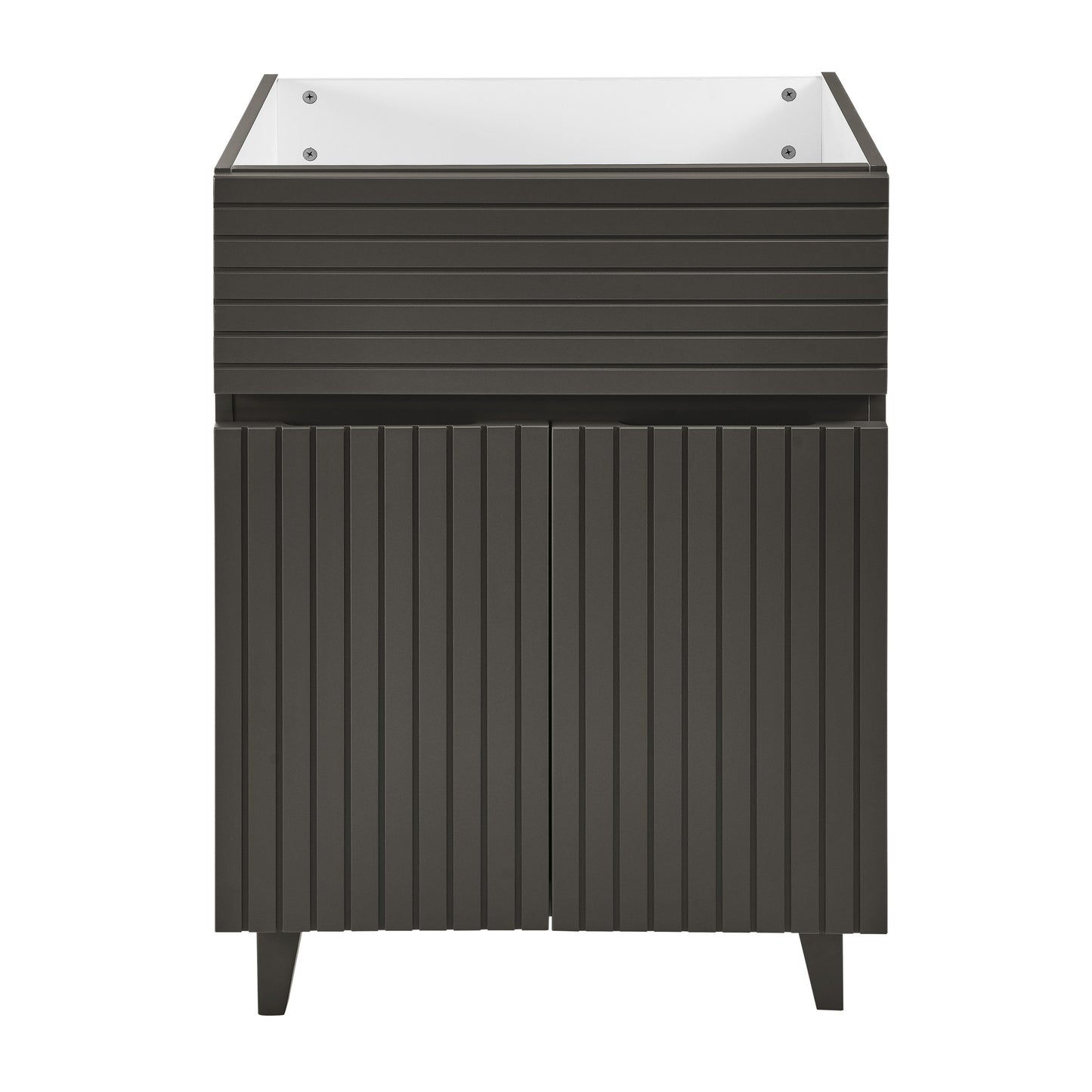 Swiss Madison, Bernay 24 Bathroom Vanity in Cedar Grey Cabinet Only