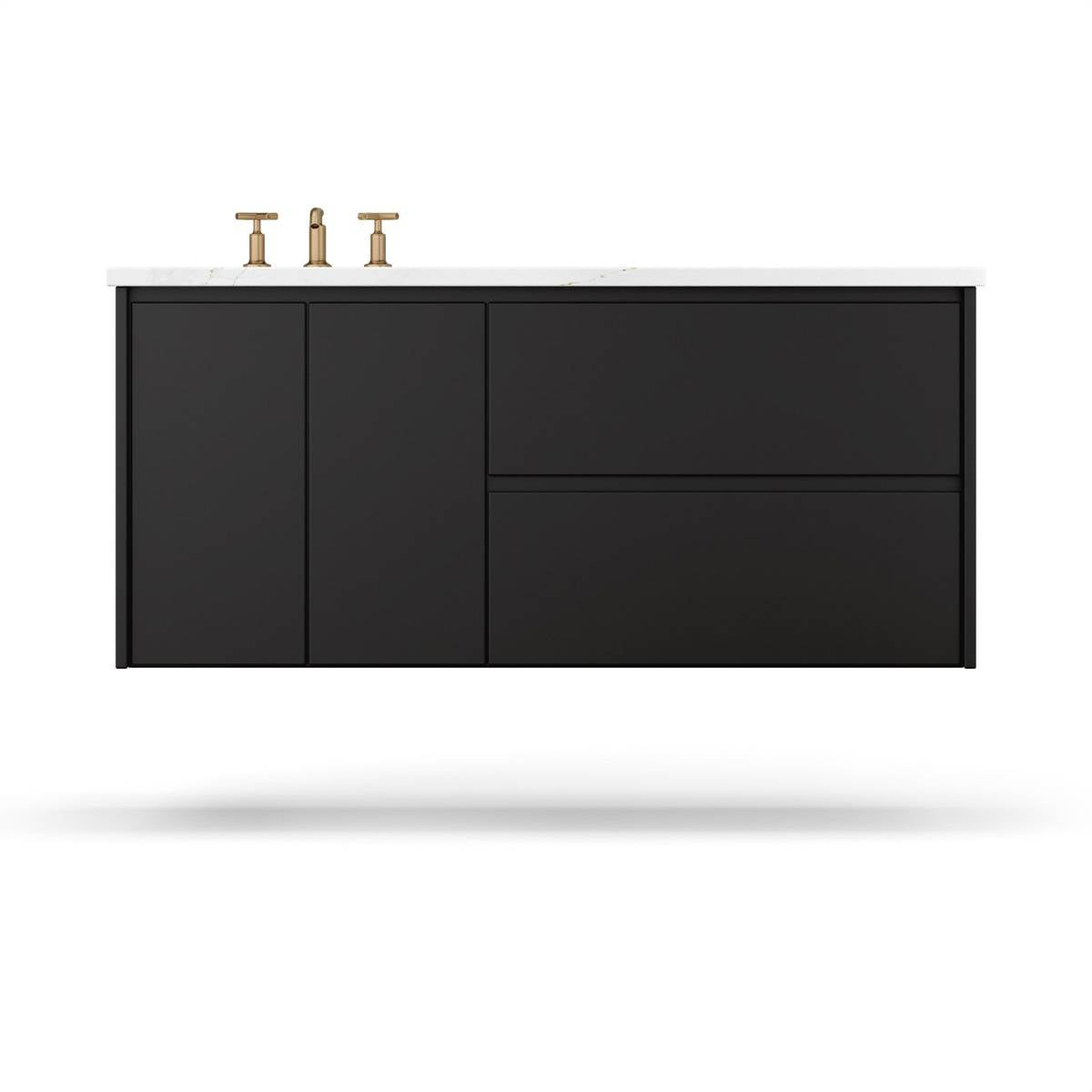 Gilded Single Left/Right Bath Floating Vanity