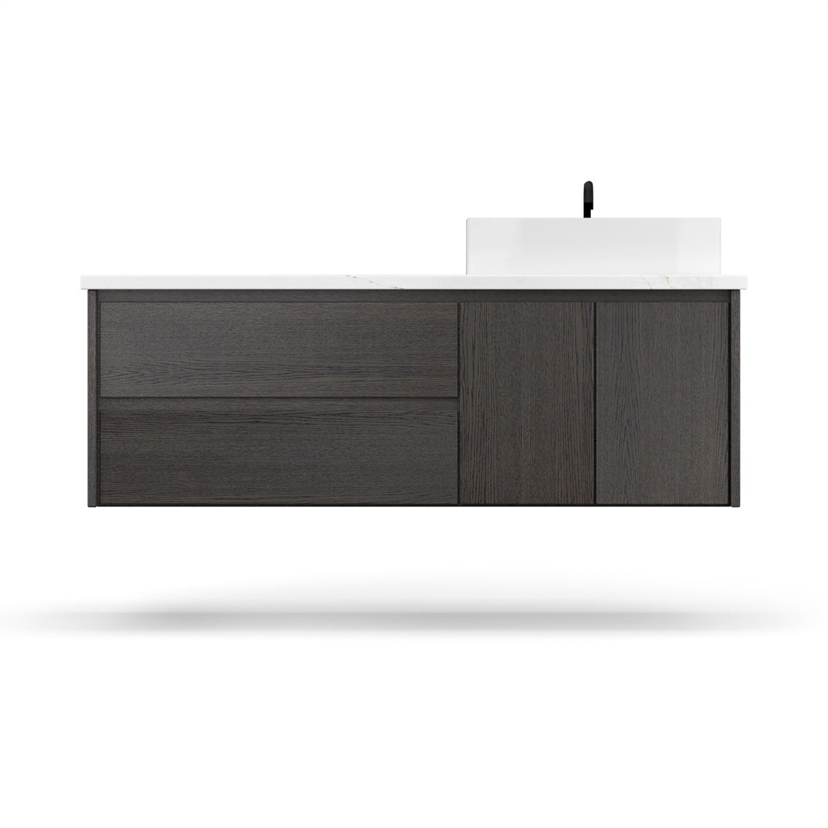 Gilded Single Left/Right Bath Floating Vanity