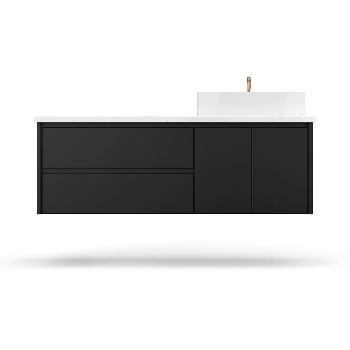 Gilded Single Left/Right Bath Floating Vanity