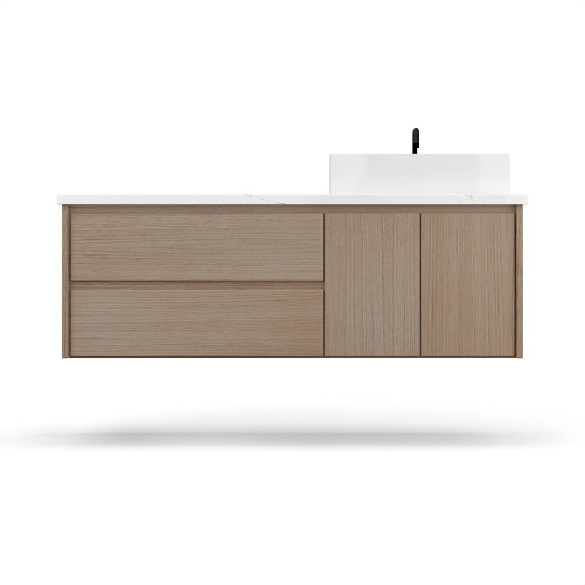 Gilded Single Left/Right Bath Floating Vanity