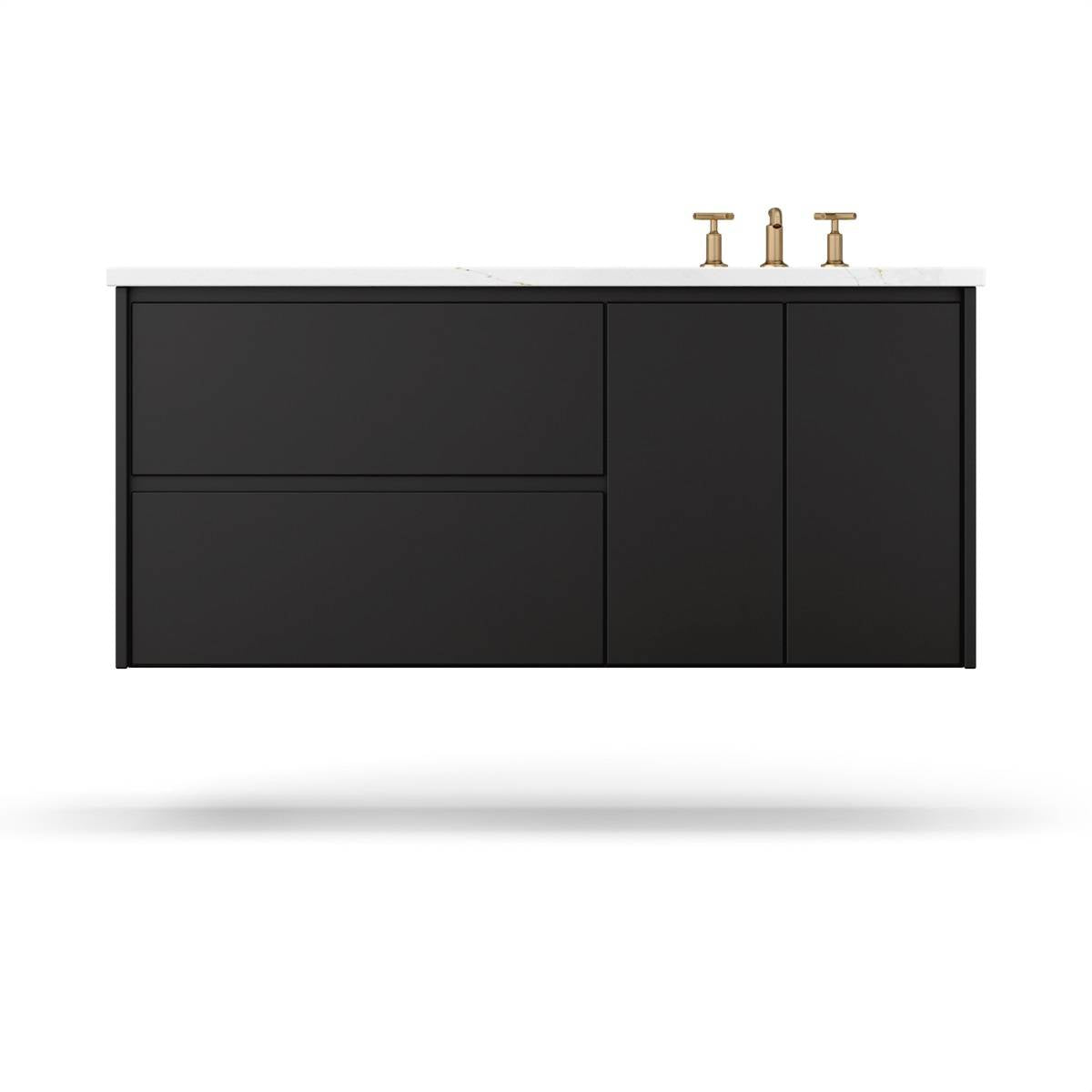 Gilded Single Left/Right Bath Floating Vanity