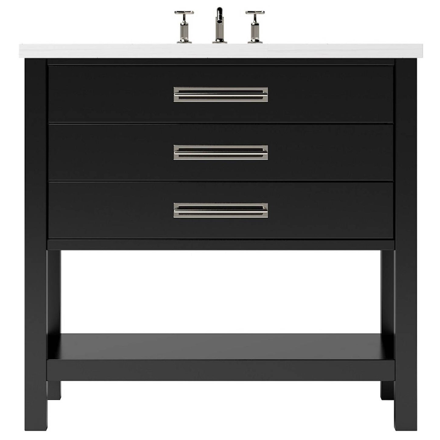 Kiawah Three-Drawer Single Bath Vanity