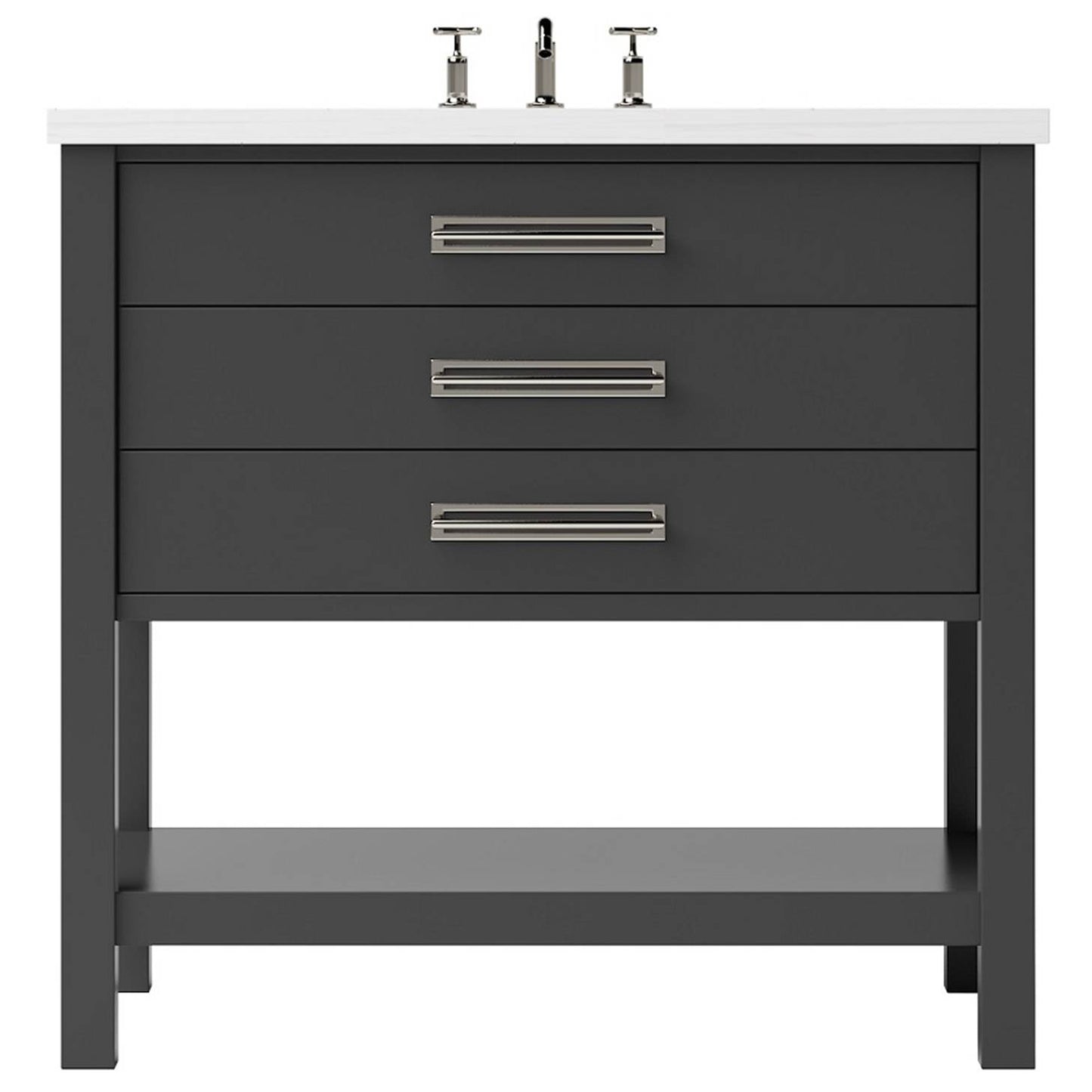 Kiawah Three-Drawer Single Bath Vanity