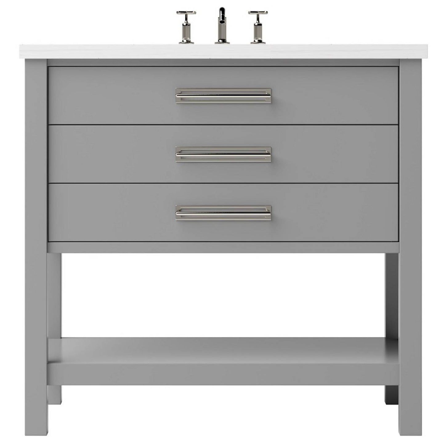 Kiawah Three-Drawer Single Bath Vanity