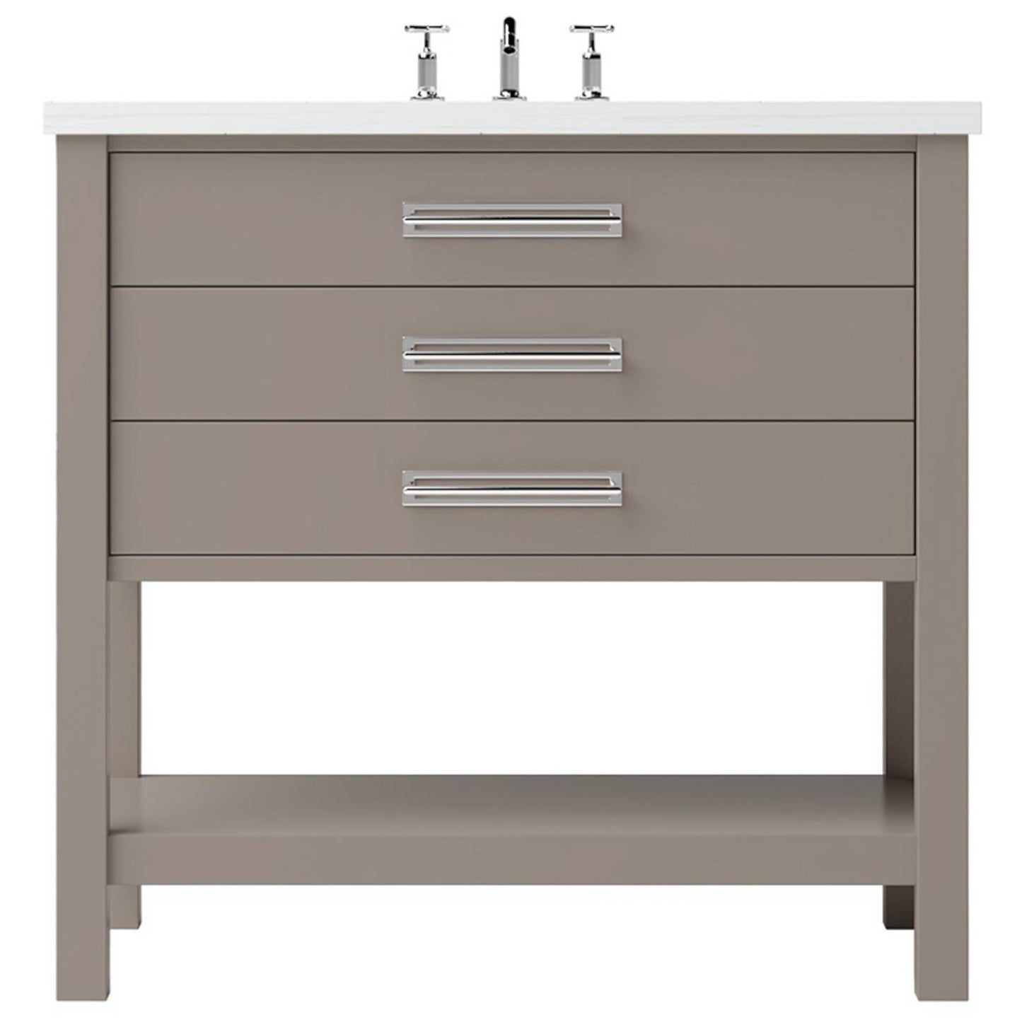 Kiawah Three-Drawer Single Bath Vanity