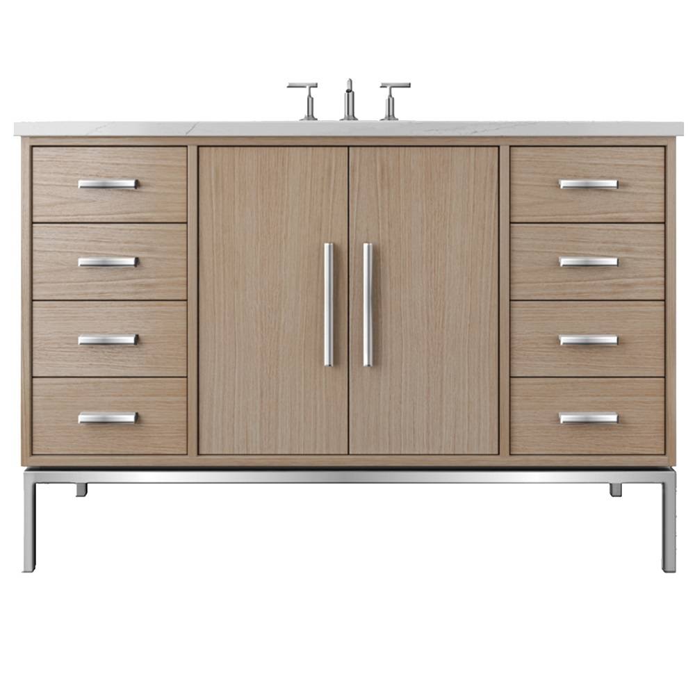 Rift White Oak Single Extra Wide Bath Vanity