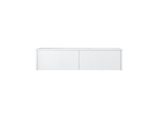 Laviva vanity — Legno 60-inch Alabaster White double sink bathroom vanity | Yala Vanity