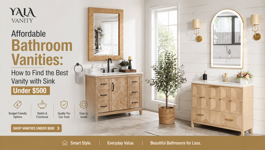 Affordable Bathroom Vanities: How to Find the Best Vanity with Sink Under $500