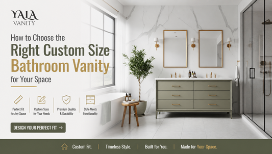 How to Choose the Right Custom Size Bathroom Vanity for Your Space