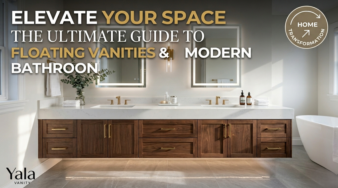Elevate Your Space: The Ultimate Guide to Floating Vanities & Modern Bathroom Design