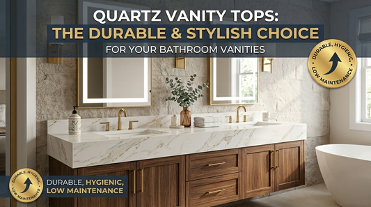 Quartz Vanity Tops: The Durable & Stylish Choice for Your Bathroom Vanities