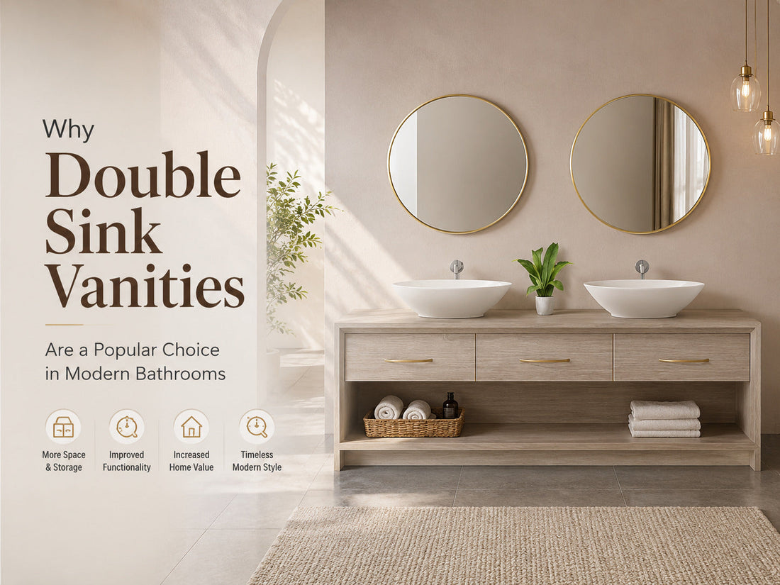 Modway double sink vanity