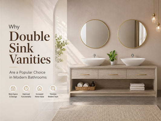 Modway double sink vanity
