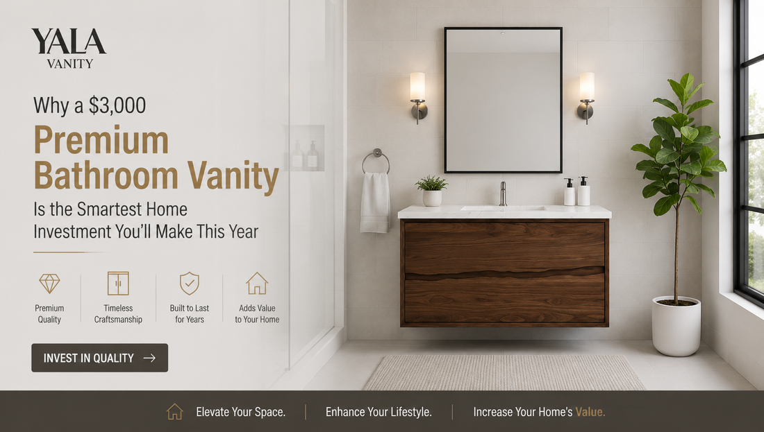 Why a $3,000 Premium Bathroom Vanity Is the Smartest Home Investment You'll Make This Year